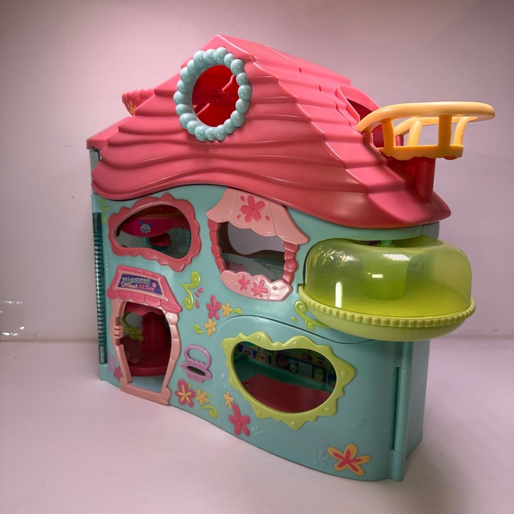 Littlest Pet Shop Biggest Littlest Pet Shop House 2005 Hasbro Playset LPS - Picture 3 of 12